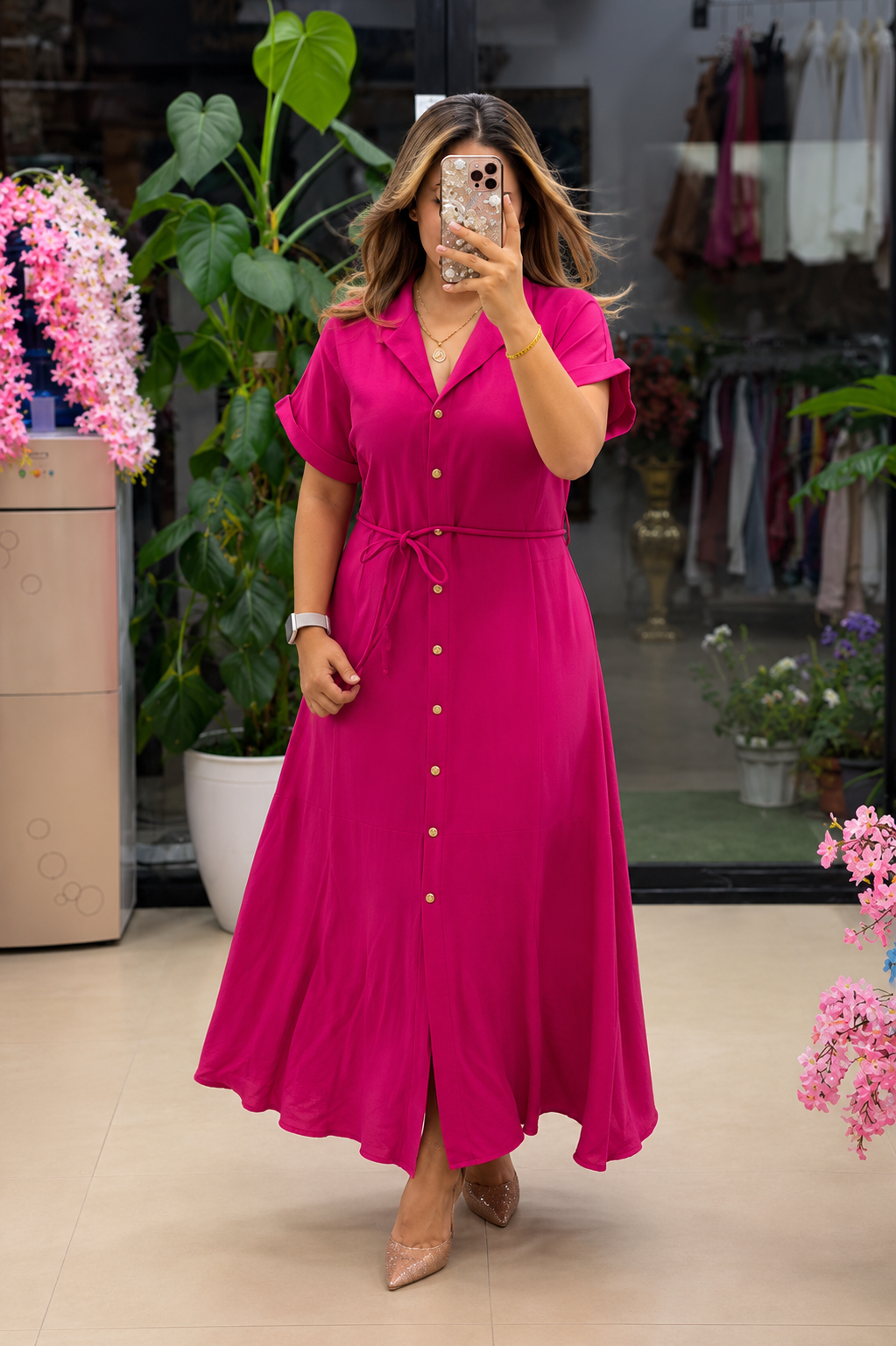 Women's Premium Rayon Dress – Stylish, Soft & Comfortable