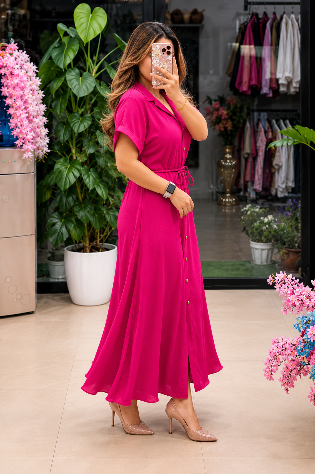 Women's Premium Rayon Dress – Stylish, Soft & Comfortable