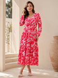 Timeless Charm Fit & Flare Midi Dress