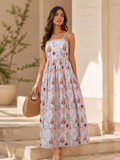 White Whisper Shoulder Strap Maxi Dress