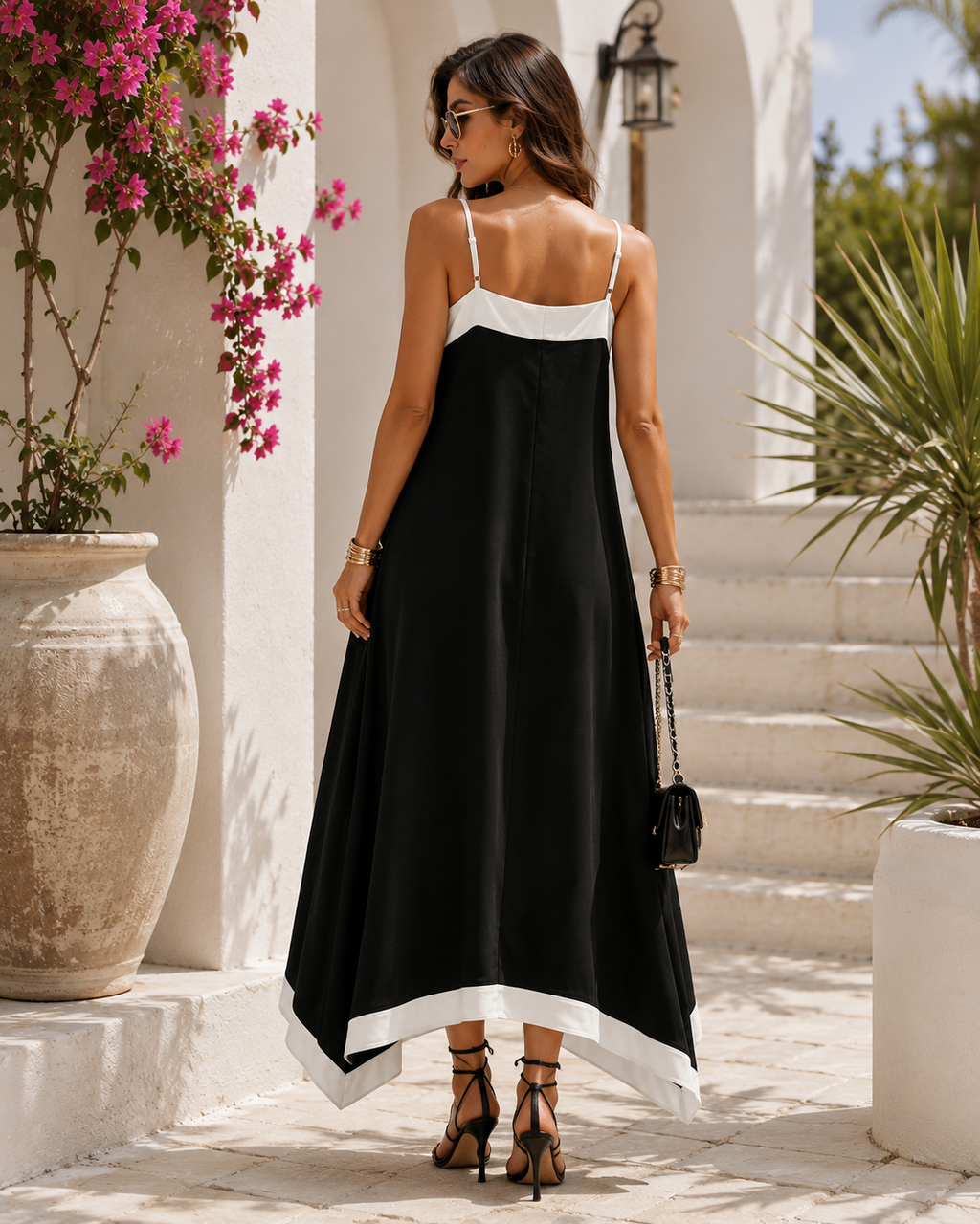 Classic Chic Fit & Flare Maxi Dress