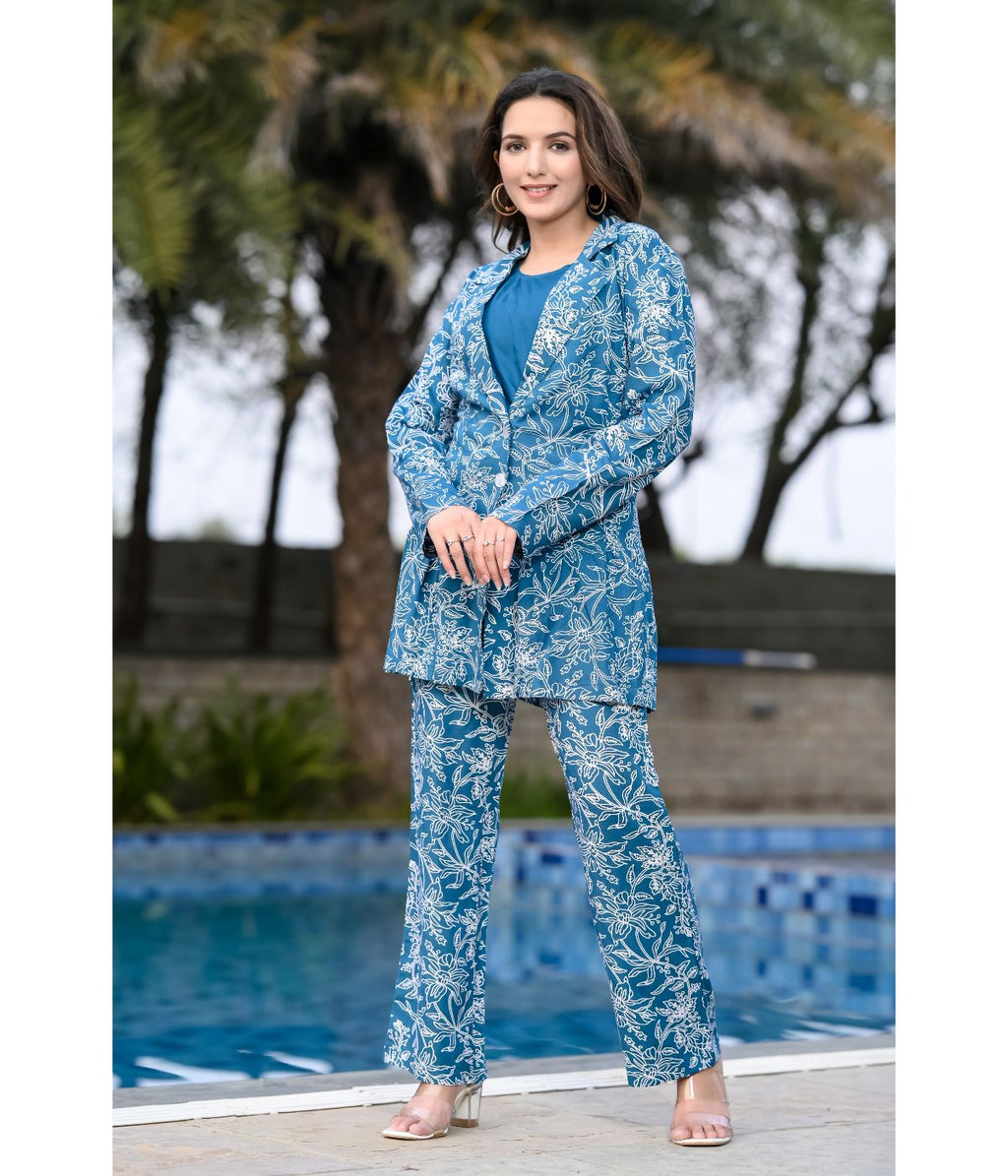 Blossom Ensemble Three Piece Co-Ord Set