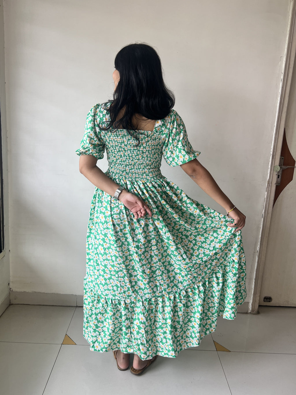 Radiant Printed Maxi Dress