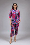 Blush Elegance Digital Print Co-ord