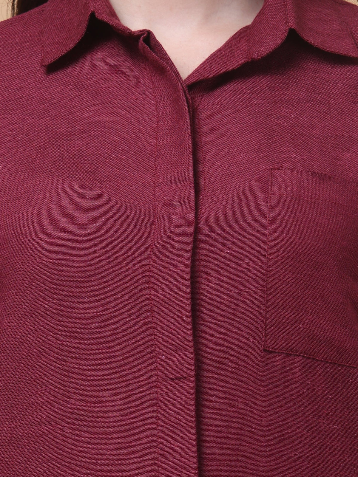 Breezy Linen Shirt Dress