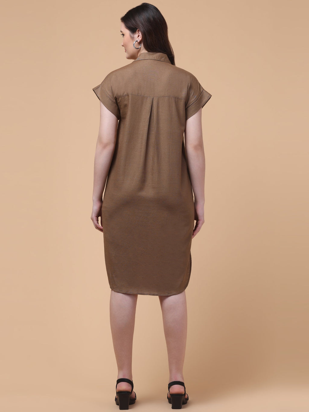 Breezy Linen Shirt Dress