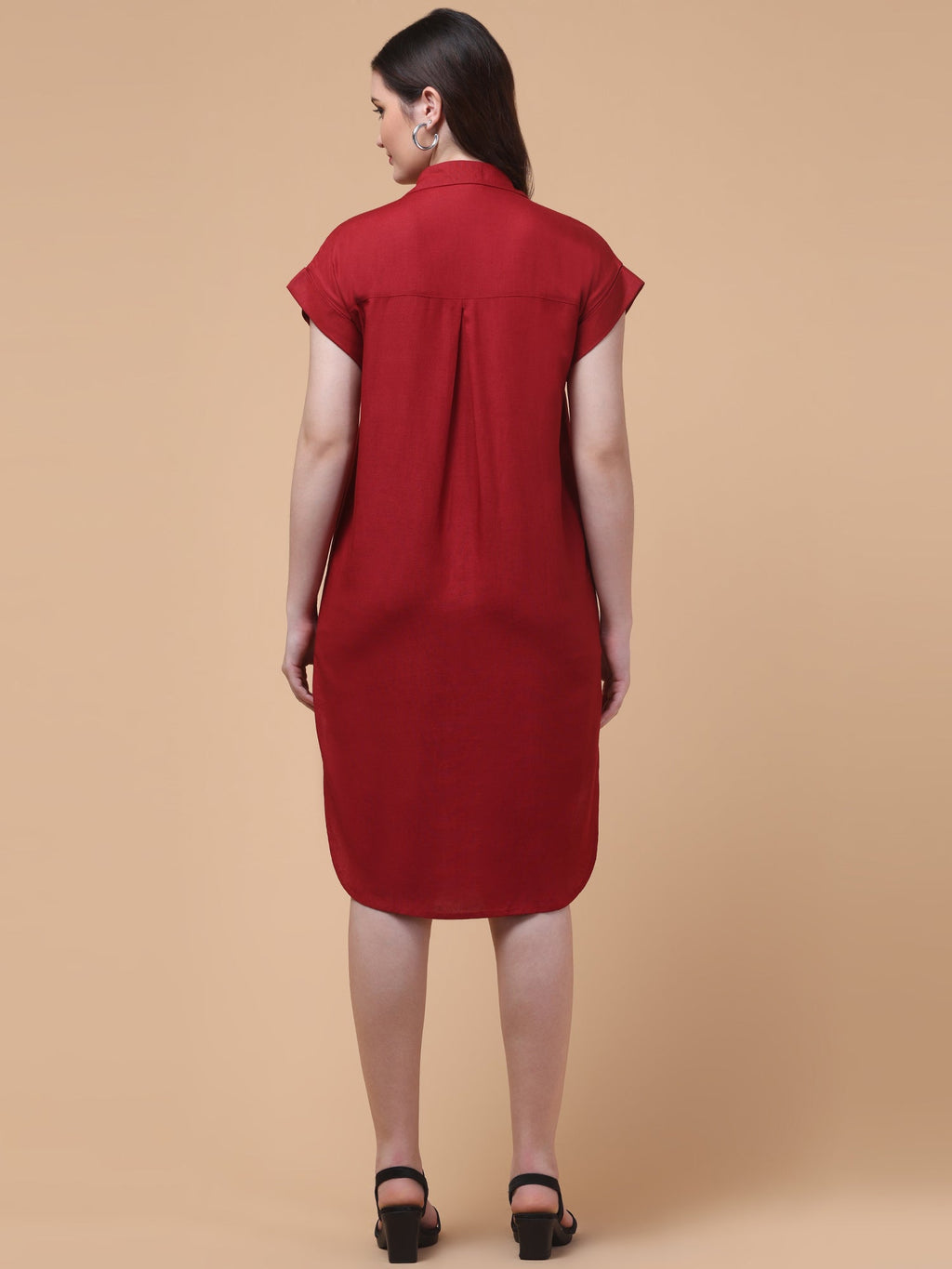 Breezy Linen Shirt Dress