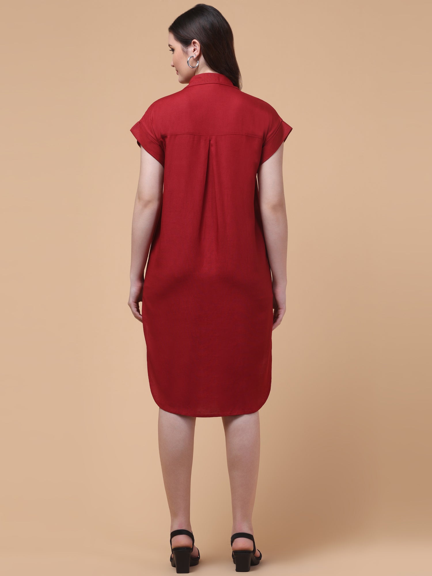 Breezy Linen Shirt Dress