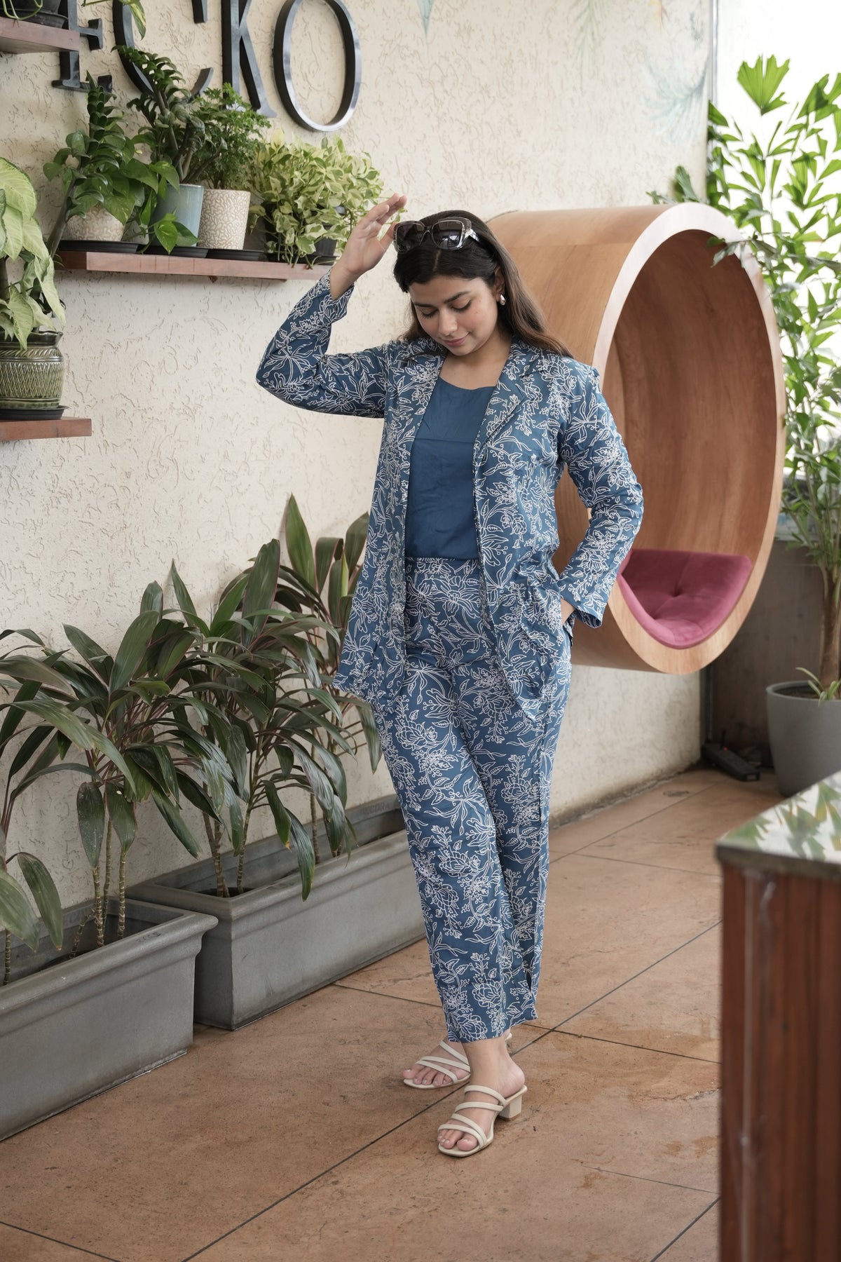 Blossom Ensemble Three Piece Co-Ord Set