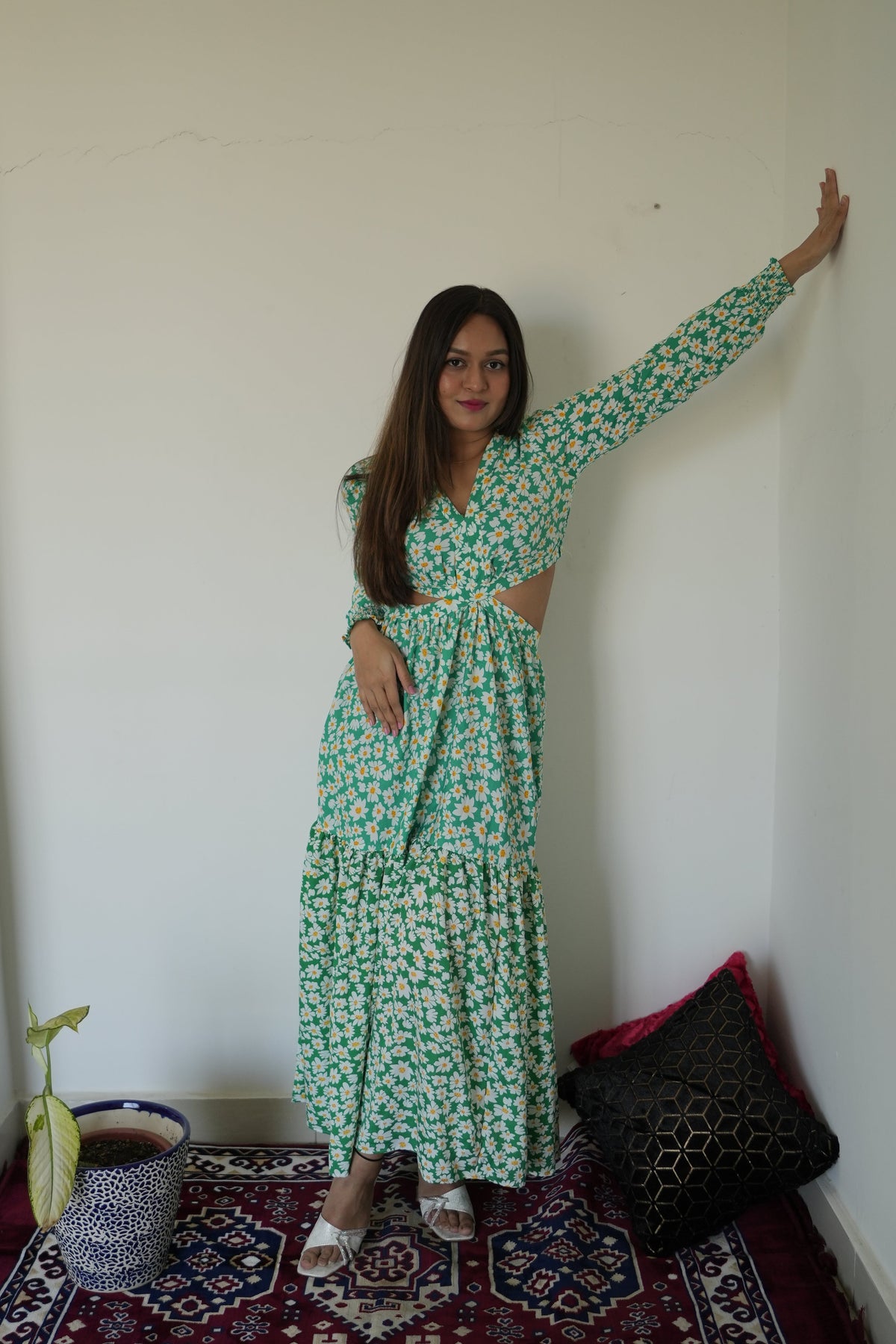 Floral Elegance Maxi Dress