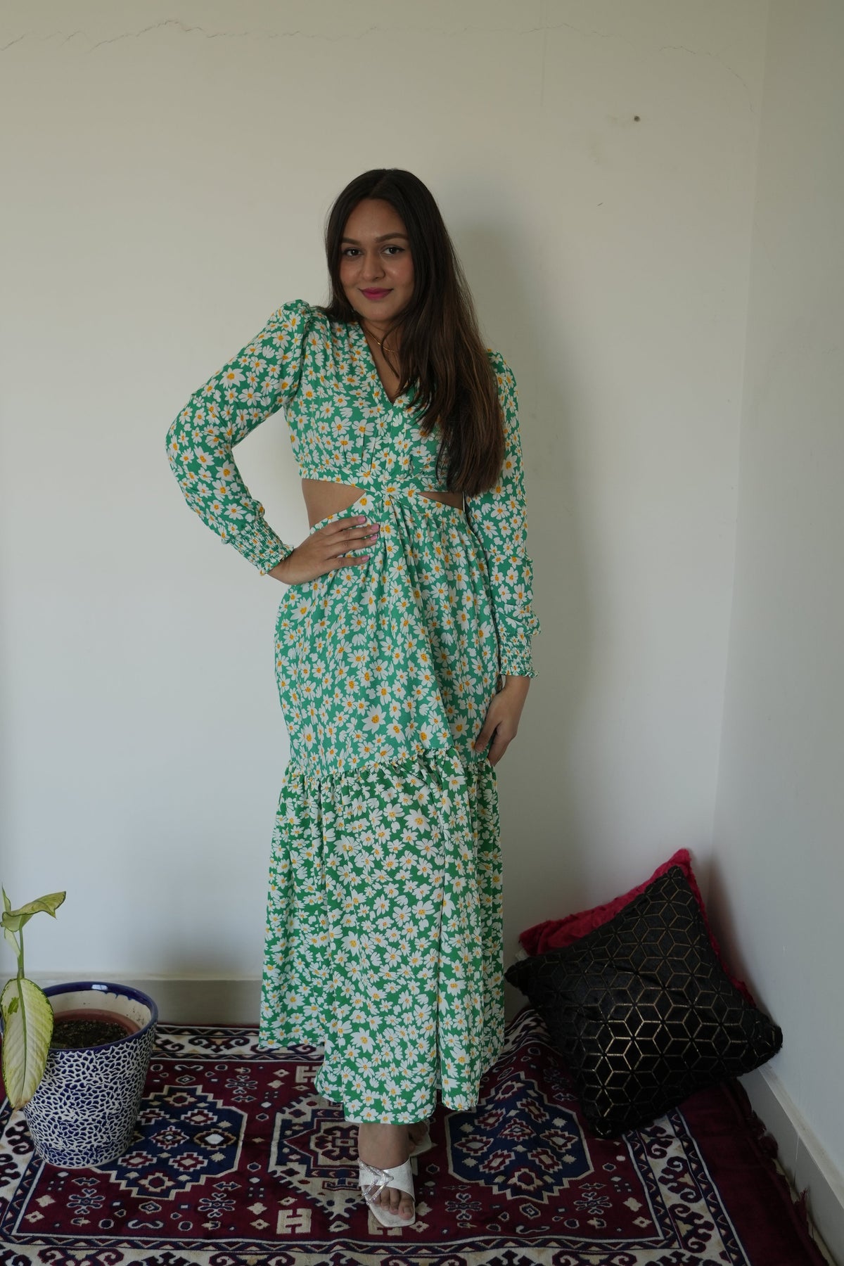 Floral Elegance Maxi Dress