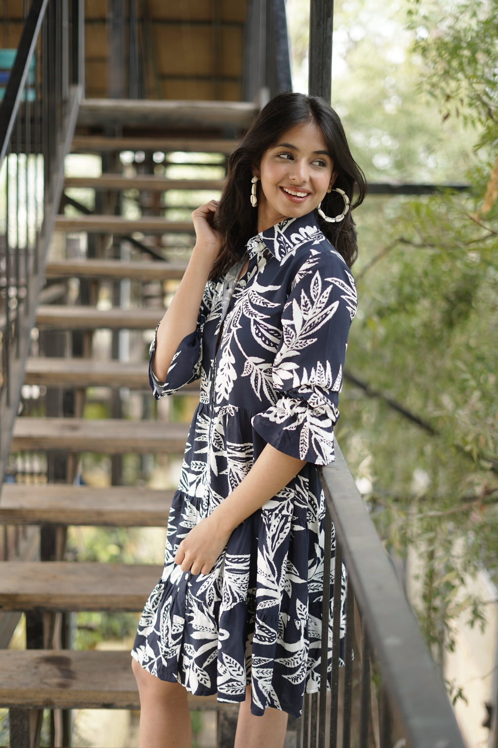 Timeless Navy Blue Dress