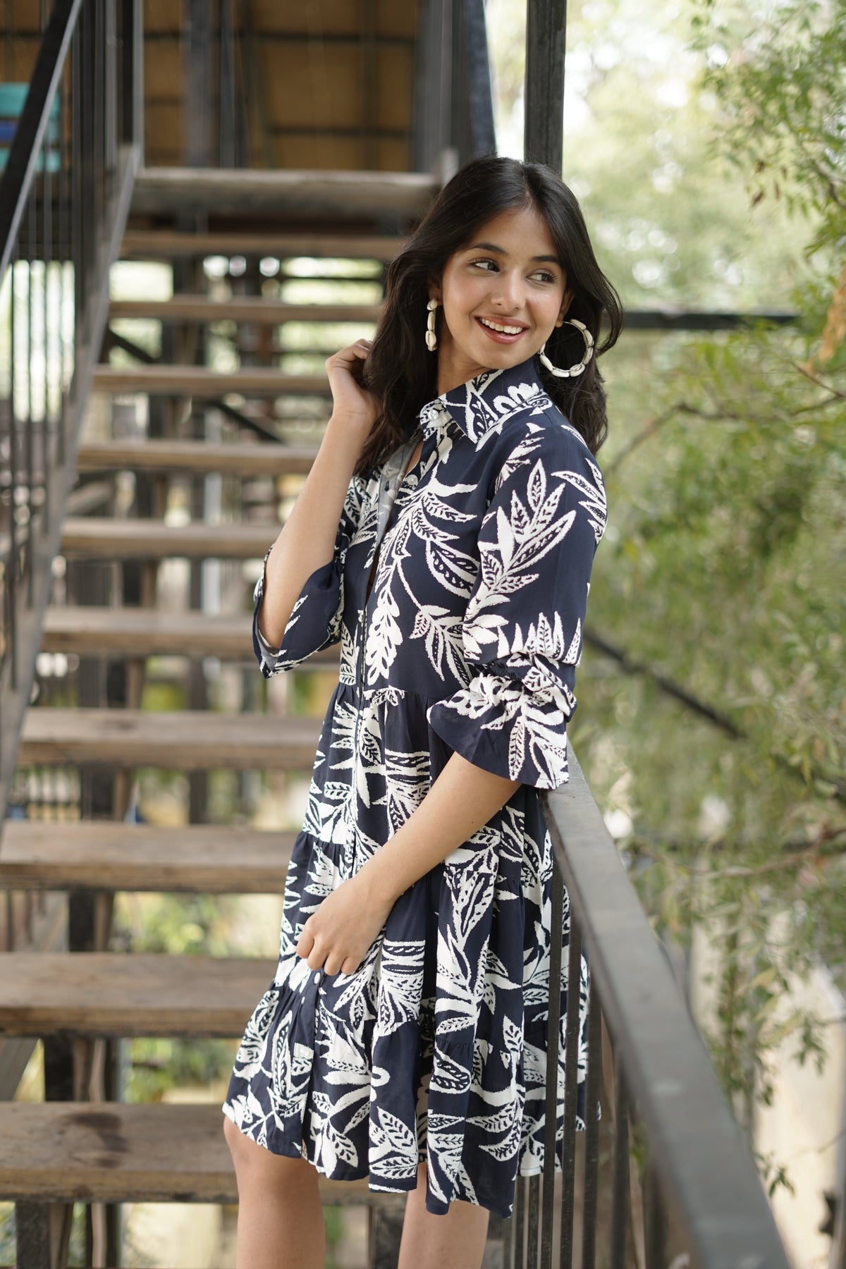 Timeless Navy Blue Dress