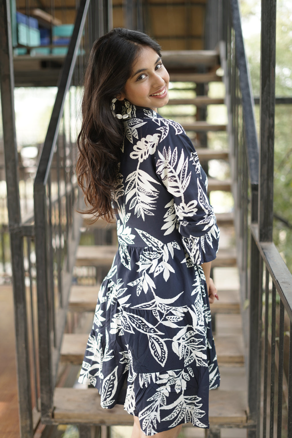 Timeless Navy Blue Dress