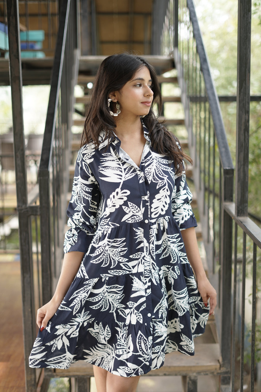 Timeless Navy Blue Dress