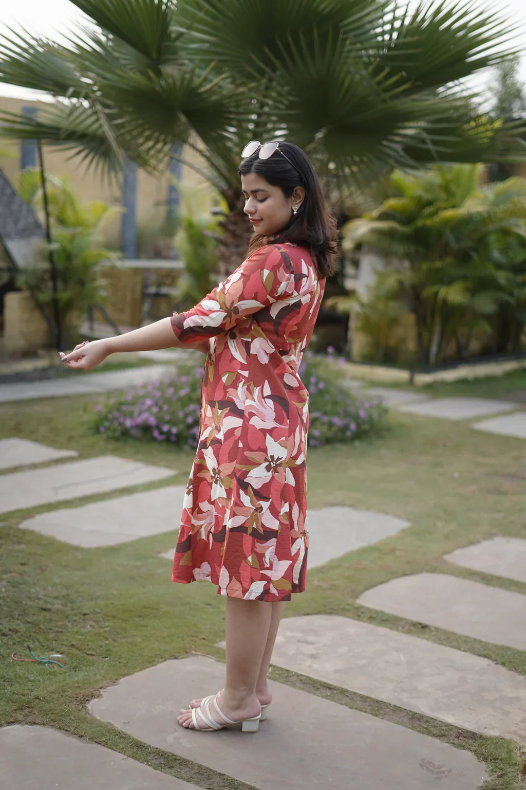 Classic Rayon Shirt Dress