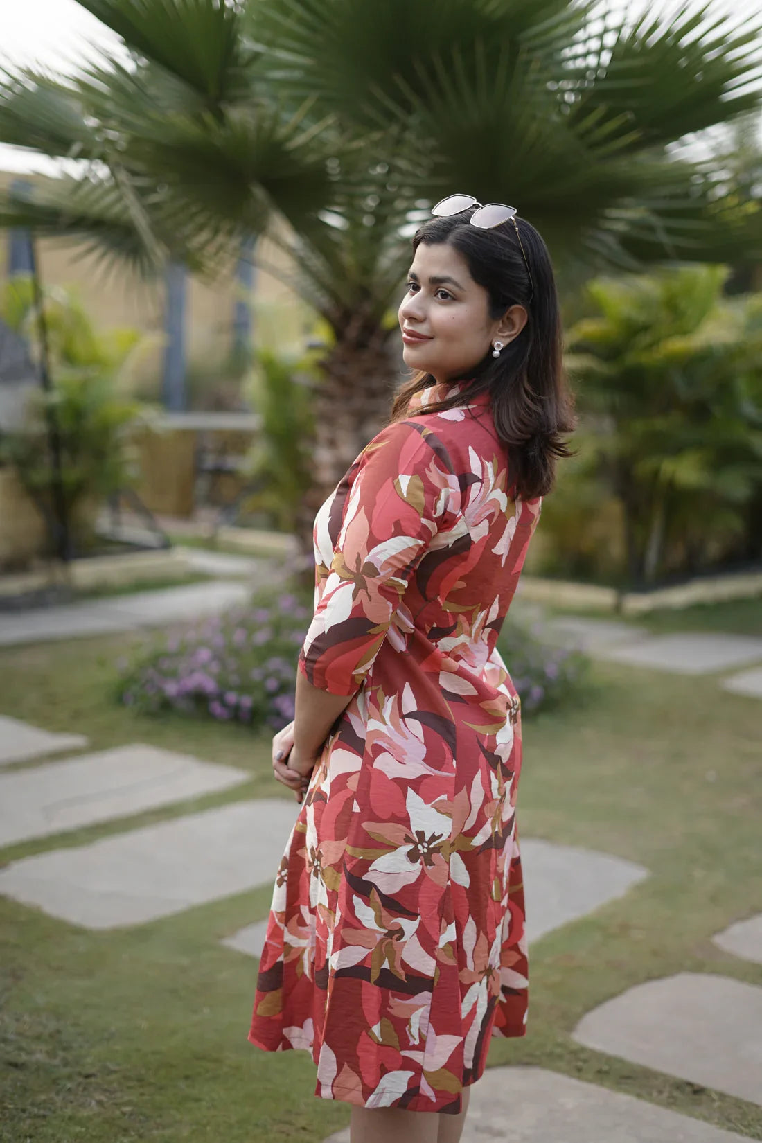 Classic Rayon Shirt Dress