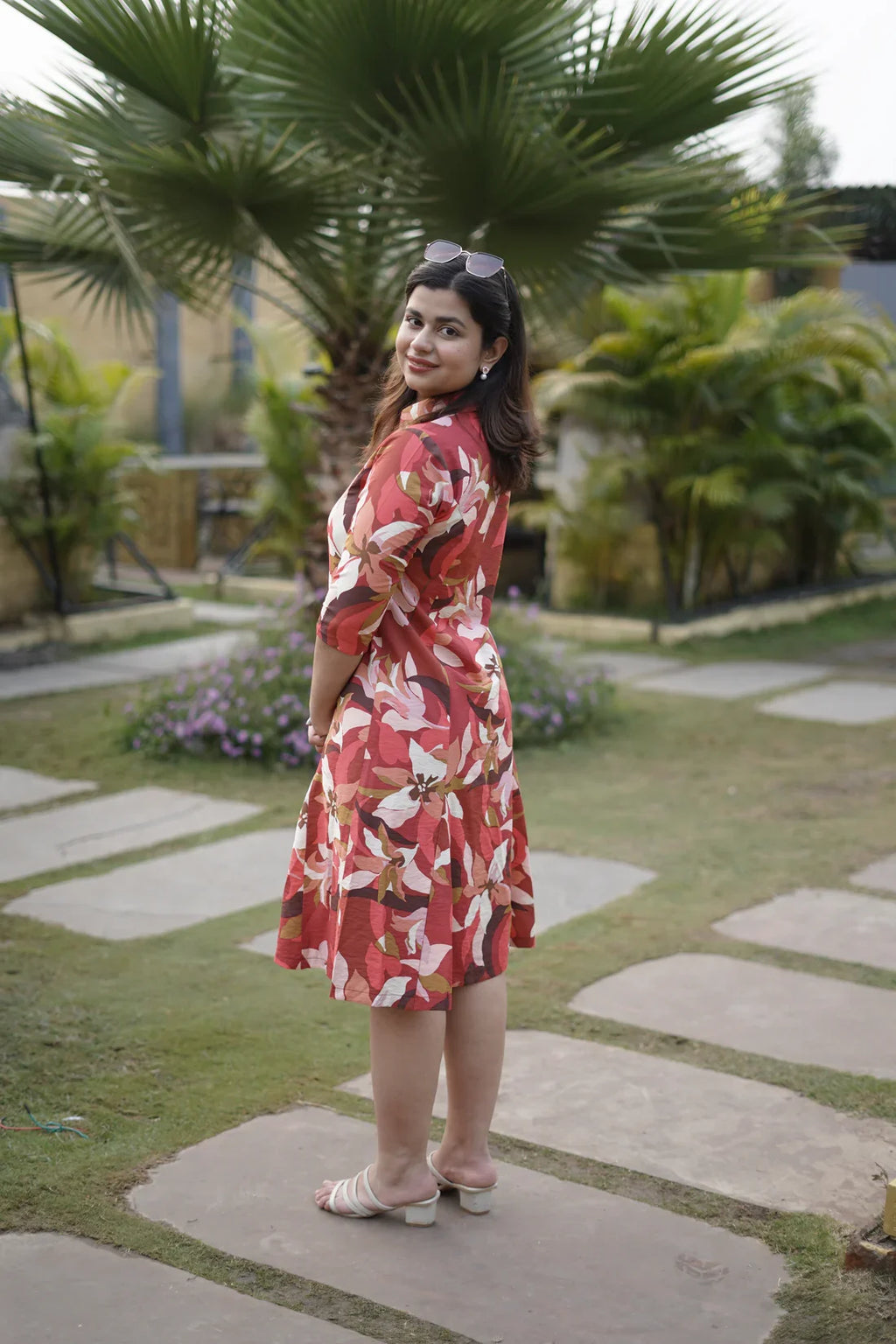 Classic Rayon Shirt Dress