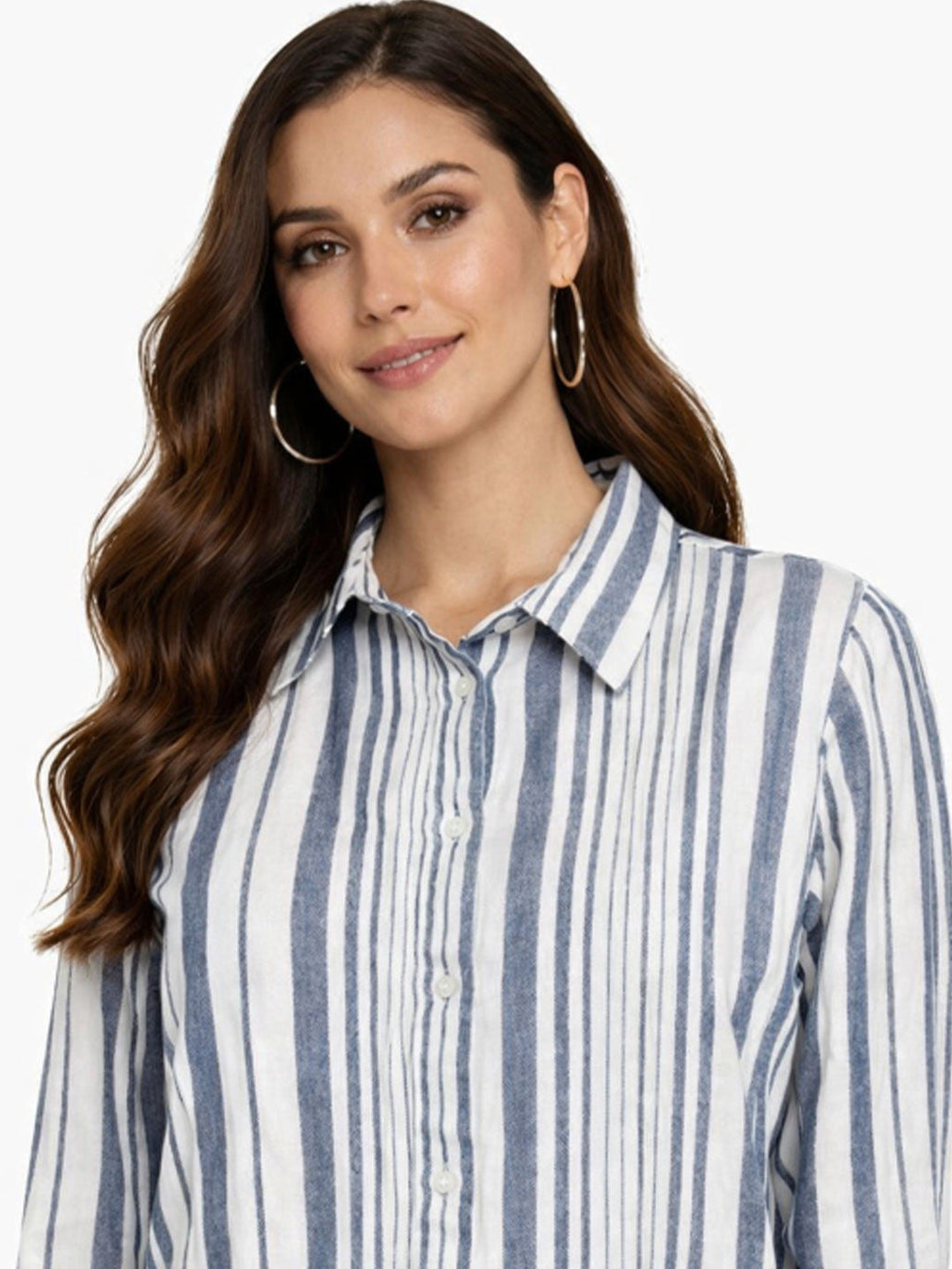 White Stripe Elegance Shirt