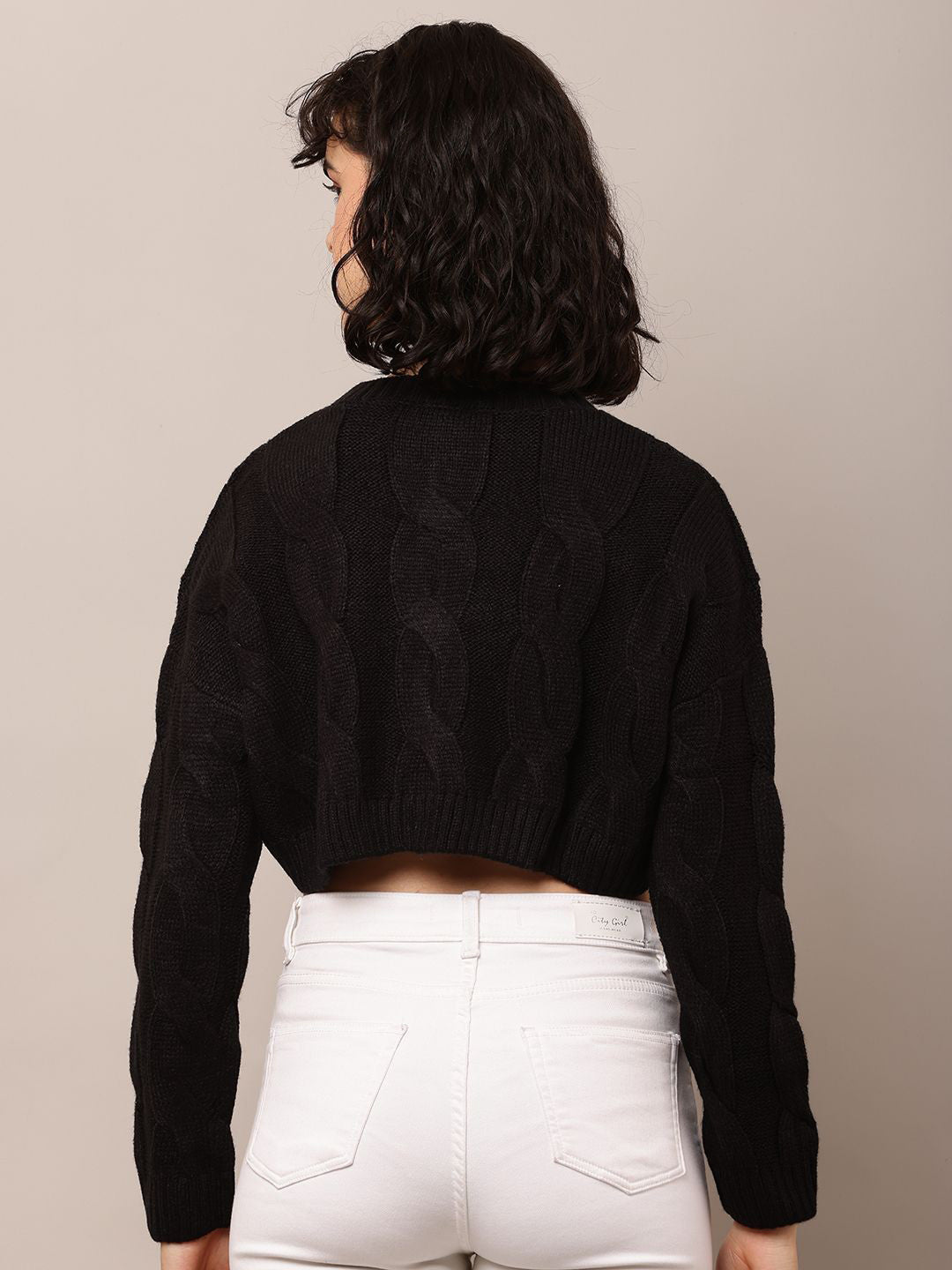 Midnight Cozy Round Neck Pullover