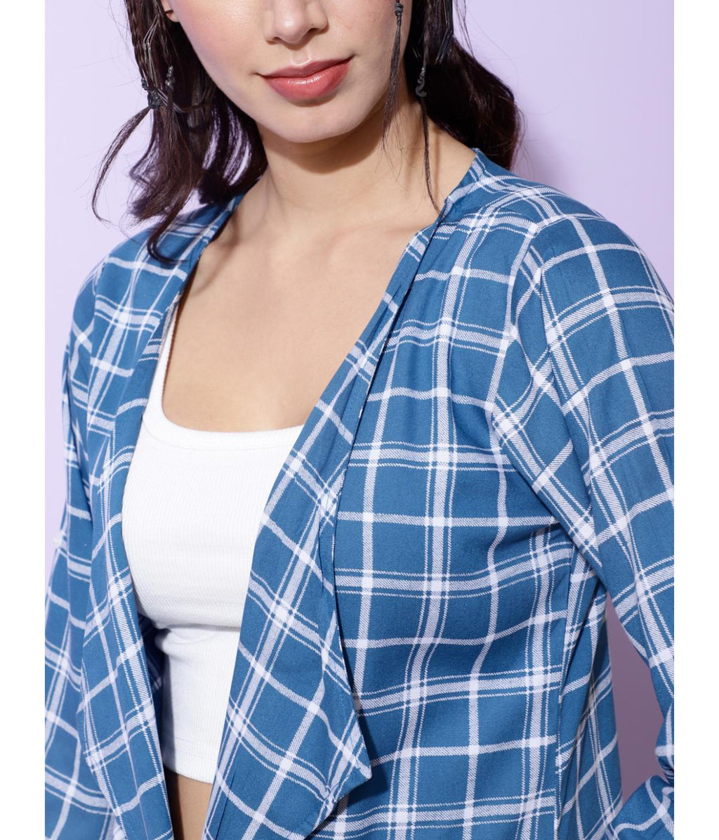 Light Blue Breeze Open Shrug