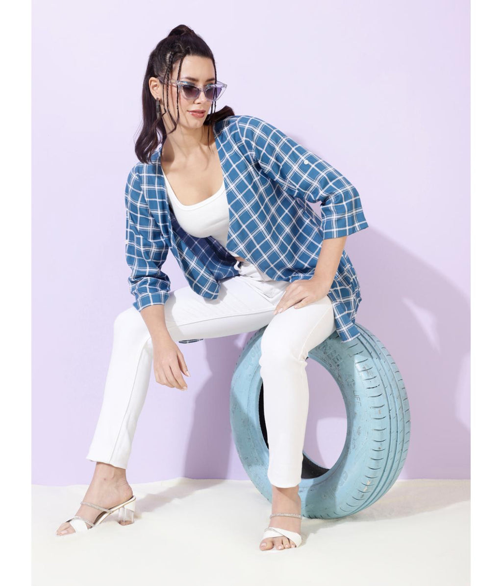 Light Blue Breeze Open Shrug