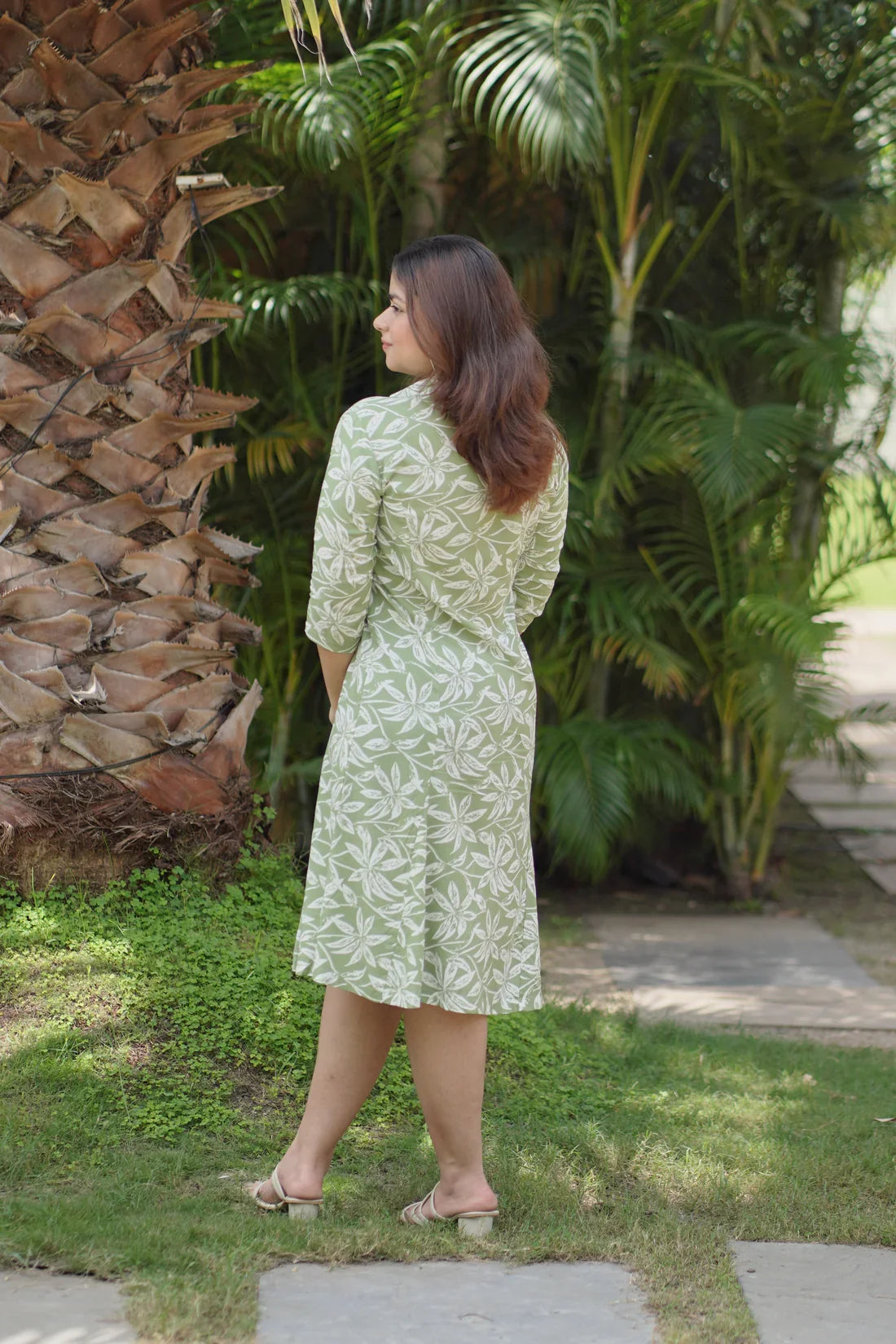 Classic Rayon Shirt Dress