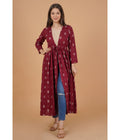 Maroon Mystique Shrug