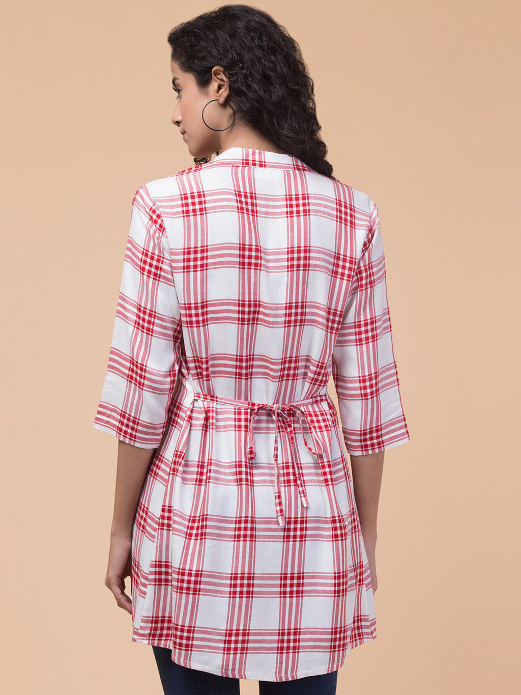 Timeless Check Charm Cotton Tunic