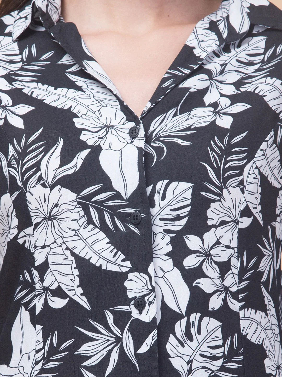 Classic Rayon Shirt Dress