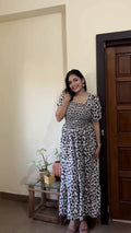 Classy Printed Maxi Dress