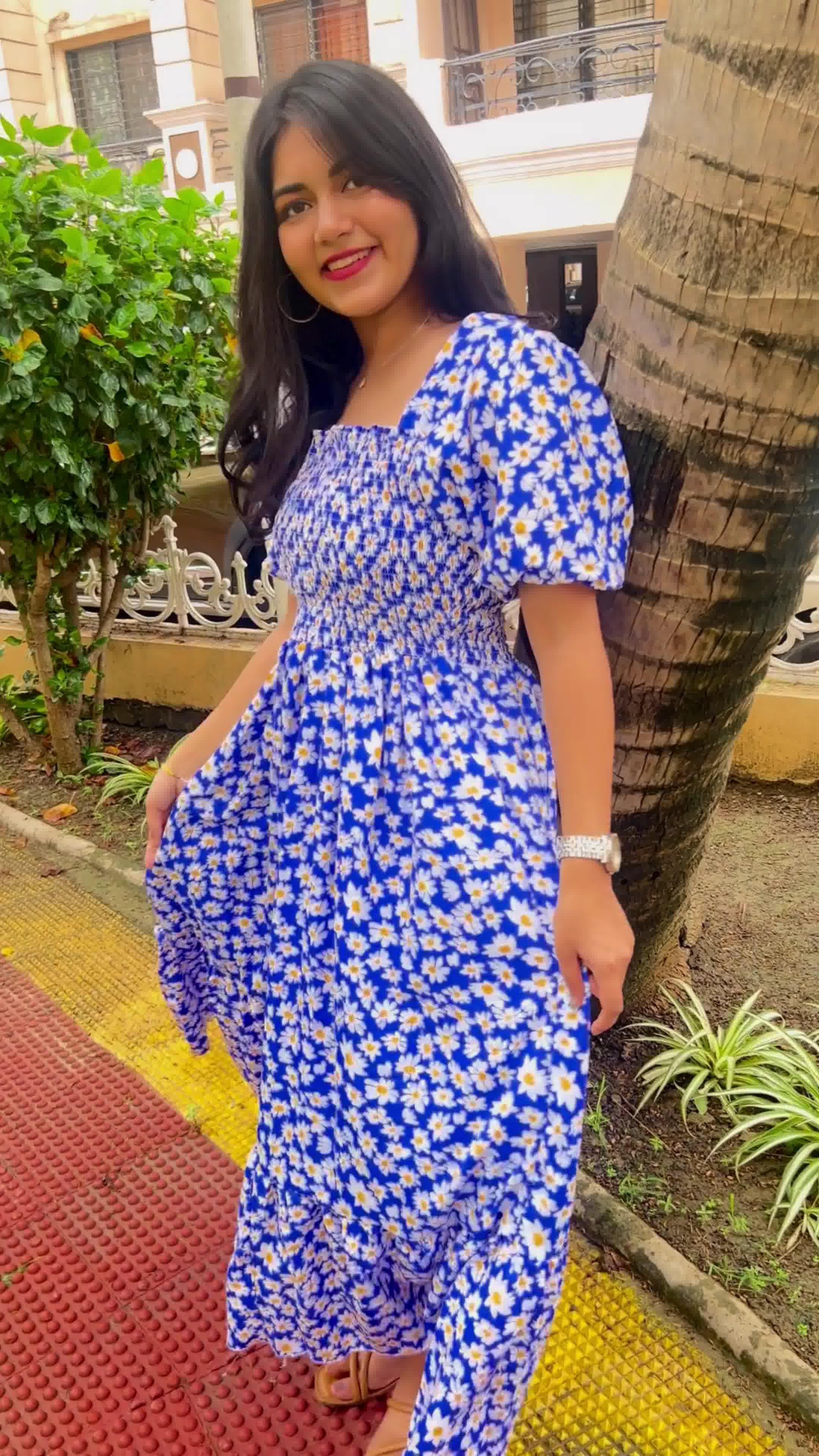 Classy Printed Maxi Dress