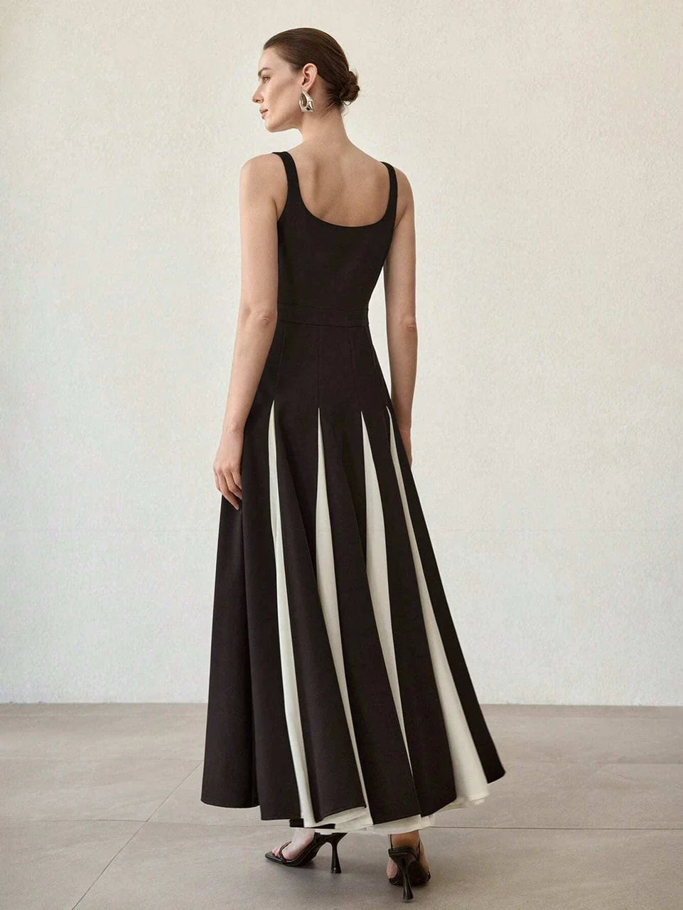 Midnight Muse Colorblock Maxi Dress