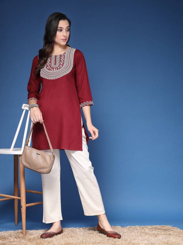 Rustic Charm Viscose Kurta