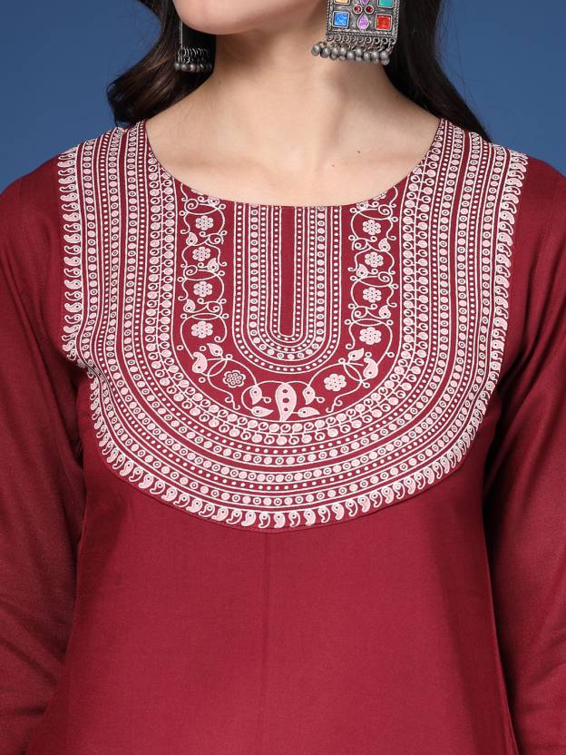 Rustic Charm Viscose Kurta