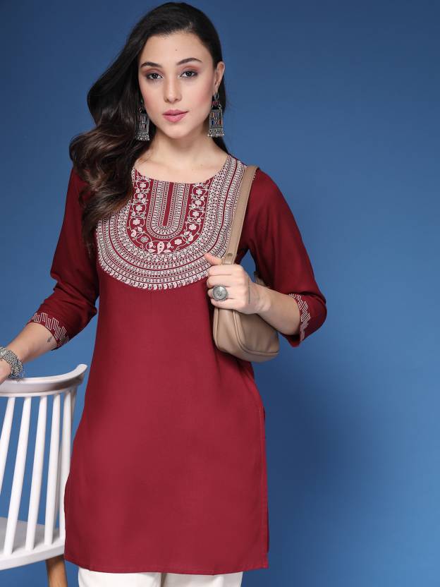 Rustic Charm Viscose Kurta