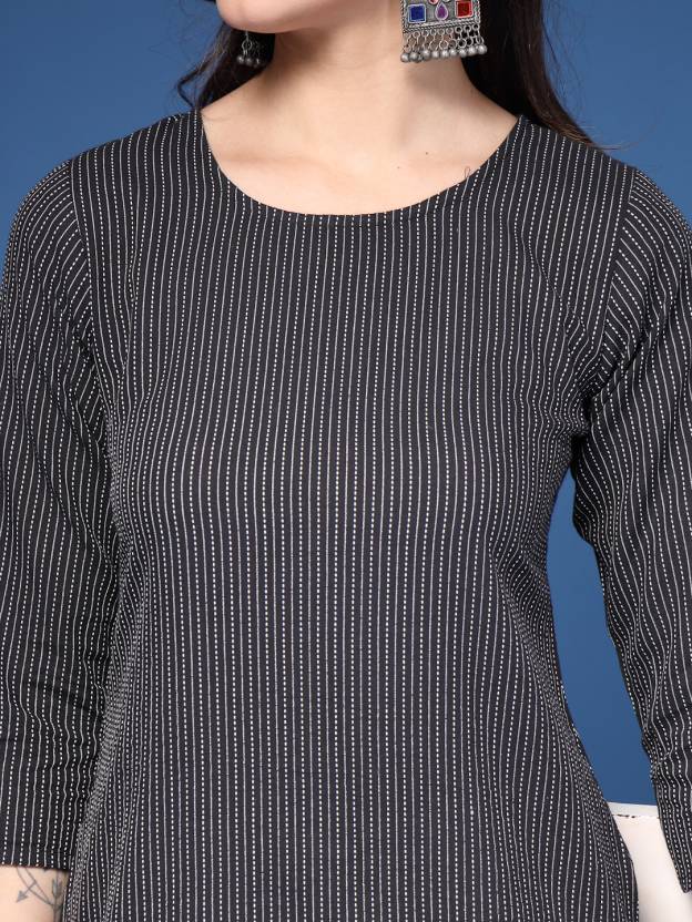 Chic Charm Black Kurta