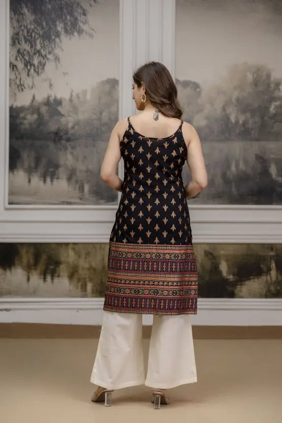Classic Black Breeze Kurta