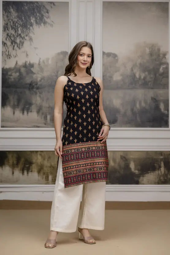 Classic Black Breeze Kurta