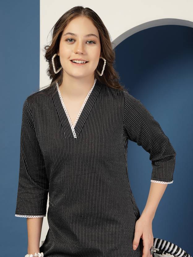 Midnight Muse Straight Kurta