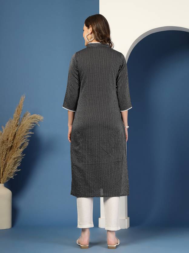 Midnight Muse Straight Kurta