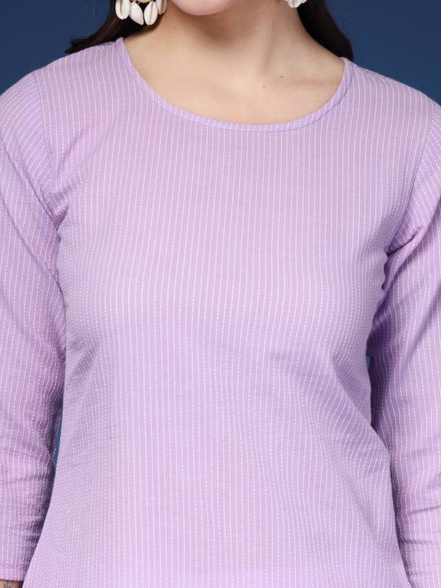 Royal Bloom Purple Kurta