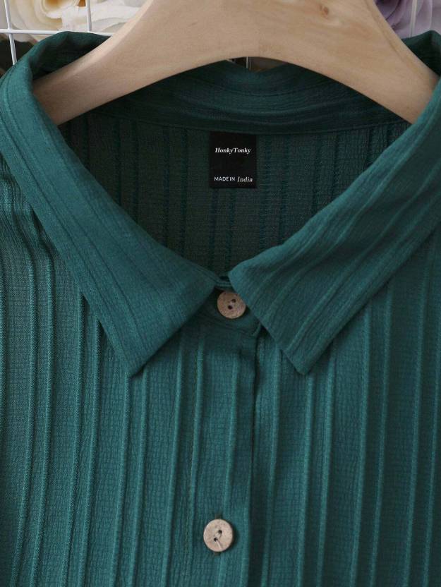Chic Collared Shirt Dress
