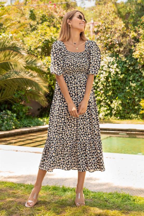 Classy Printed Maxi Dress Combo 3