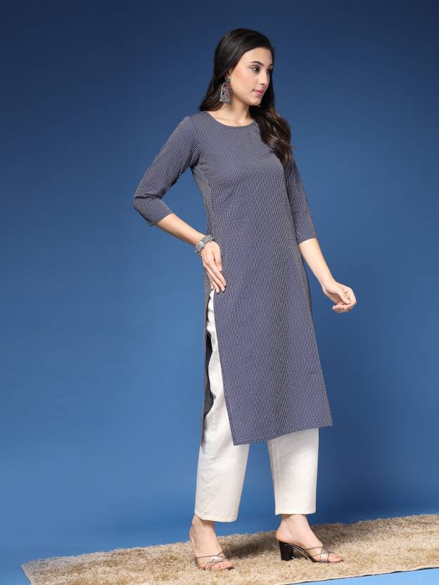 Timeless Charm Blue Kurta