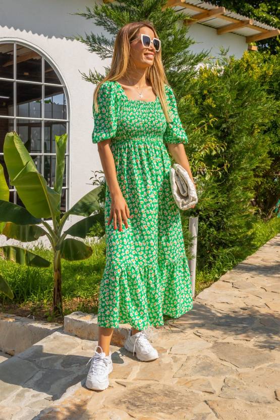 Classy Printed Maxi Dress Combo 6