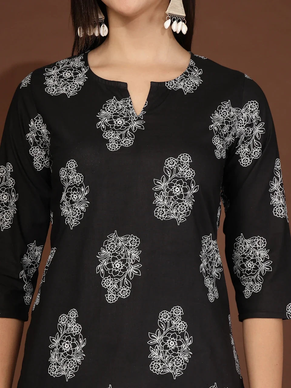 Elegant Bloom Straight Short Kurta