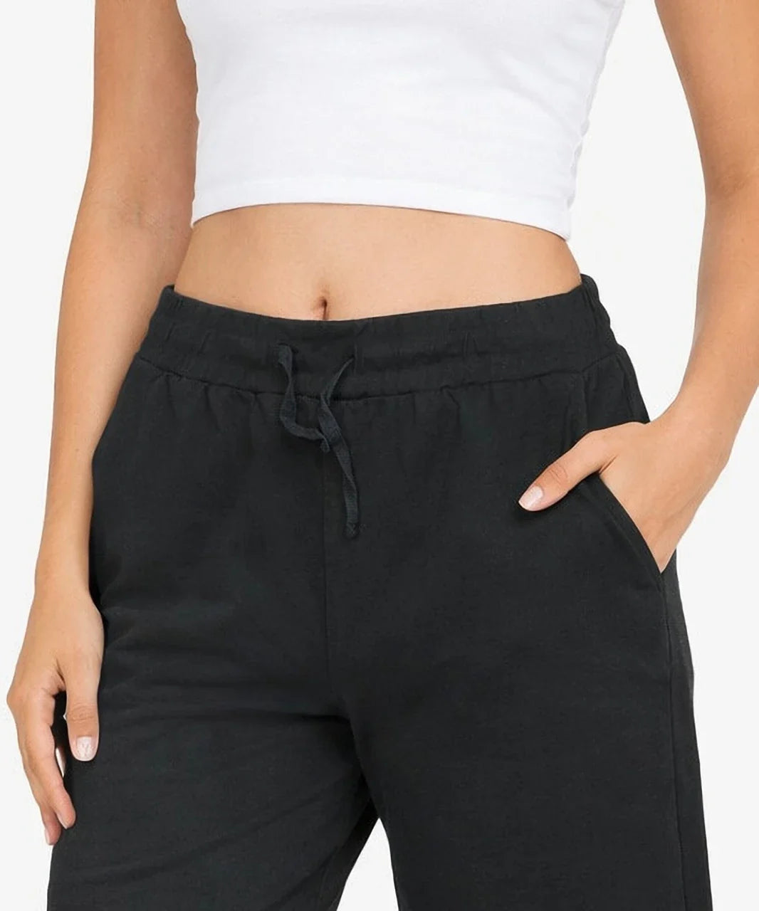 Black Comfort Cotton Shorts
